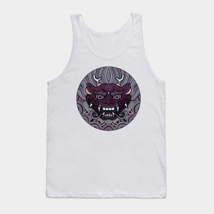 Minhwa: Dragon Face on Shield G Type Tank Top